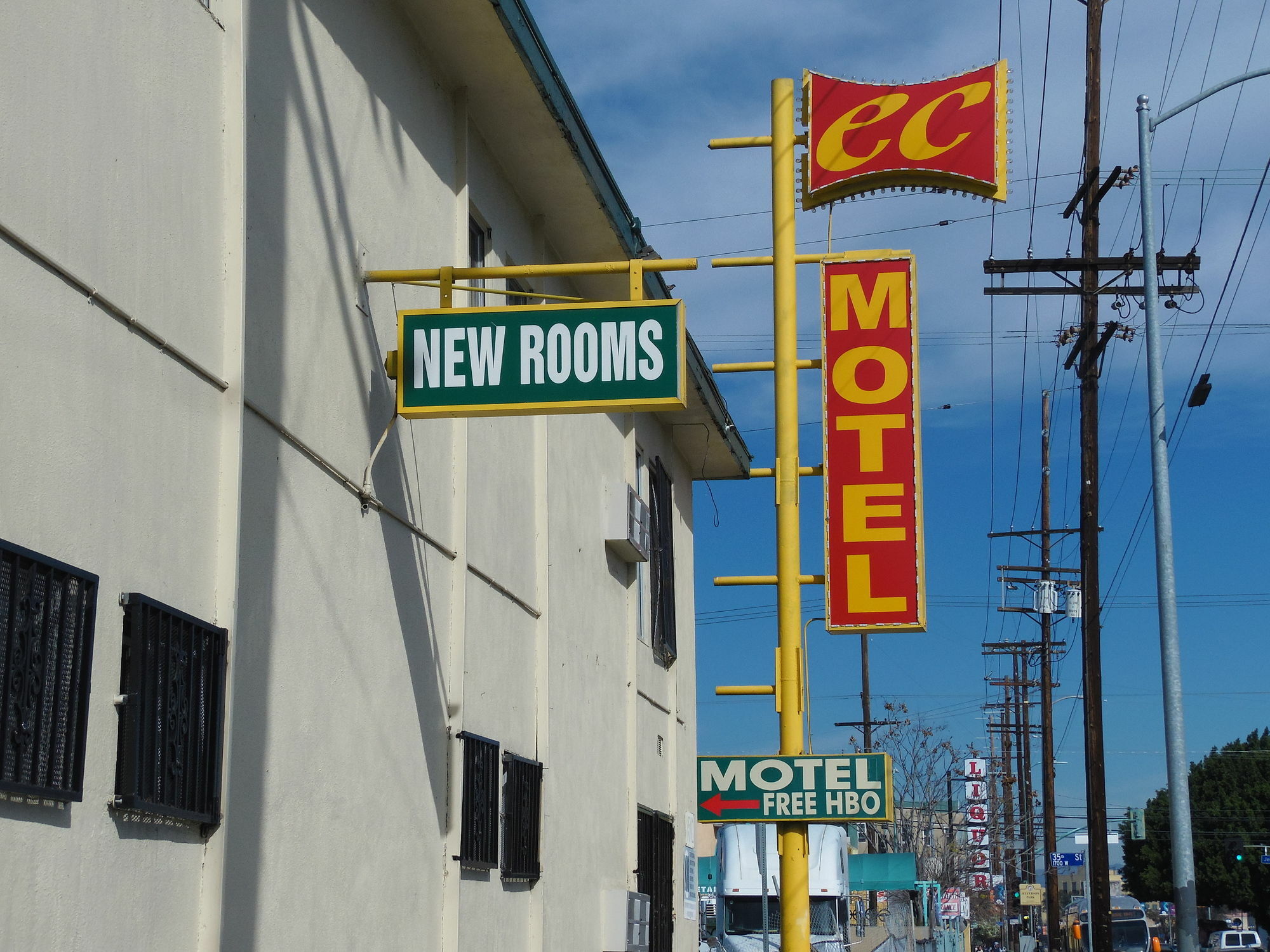 Ec Motel Los Angeles Eksteriør bilde